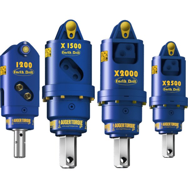 Earth Drills For Excavators 750kg–3T (Up to 2847Nm)